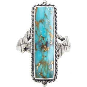 الزبرجد طويل مستطيل شريط الدائري 925 الفضة الاسترليني مطلي ورقة تصميم الفرقة الطبيعة مستوحاة جريئة بيان مجوهرات هدية فريدة لها هدية الذكرى السنوية in Kuwait