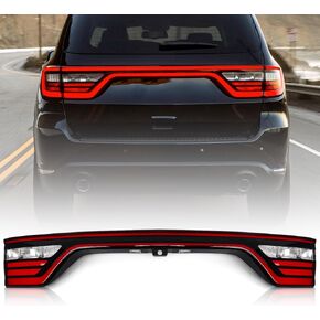 Center Tail Light Assembly Compatible with Dodge Durango 2014-2023 Liftgate Rear Lamp w/Camera Hole 68453659AA in Kuwait