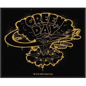 Green Day Dookie Patch, Black, ca. 8X 10cm, Black, 4.8" Wide X 3.2" Tall in Kuwait