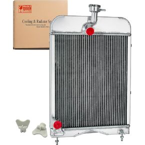 3 Row Aluminum Tractors Radiator Replacement for Massey Ferguson 135 148 20 2135 35 203 205 1660499M92 897188M91 1660499V94 Massey Engine Cooling Radiator in Kuwait