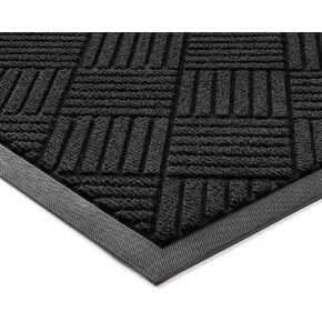 Front Door Mat Outside Entrance, 96" x 48" Sturdy Indoor Outdoor Mats for Entryway, Low Profile Welcome Doormat for Home Entrance, Non Slip Shoe Scraper Mat, Ideal for High Traffic Area in Kuwait