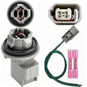 Automotive Multi-Purpose Light Bulb Socket AL8Z13411B(With Connector harness 1U2Z14S411BEA) Compatible with Ford F-150(24-01)/Lincoln MKX(14-07) and more,Socket for Back-Up Light/Side Marker in Kuwait