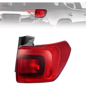 مصباح خلفي HECASA متوافق مع 2017-2019 GMC Acadia الهالوجين الخلفي مجموعة المصابيح الخلفية لاستبدال 84709444 GM2804126 للسائق الأيسر الخارجي in Kuwait