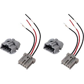 مآخذ ضوء الفرامل الذيل مع مجموعة ضفيرة الأسلاك الإناث 33515-S50-003 لهوندا أكورد سيفيك تناسب أكورا CL RL TSX استبدال 33515S50003 T20W W المقبس in Kuwait