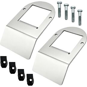 Watermelon Lights Under Glow Bracket,Stainless Steel Watermelon Light Frame Brackets Fit for Universal Truck & RVs 2Pcs/Set in Kuwait