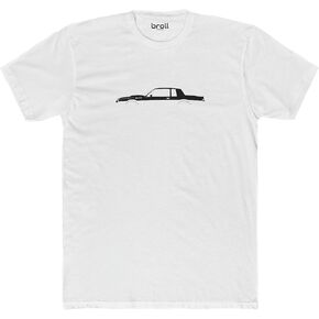 GNX (1987) Silhouette Unisex Cotton Crew T-Shirt in Saudi Arabia