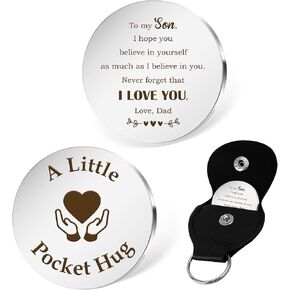 Pocket Hug Token Long Distance Gifts for Granddaughter Grandson in Kuwait