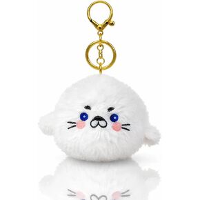 Seal Keychain, Animal Key Chain, Cute Bag Charm Accessory for People, Ocean Theme Animal Lovers Gift for Birthday and Holiday Decorations in Kuwait