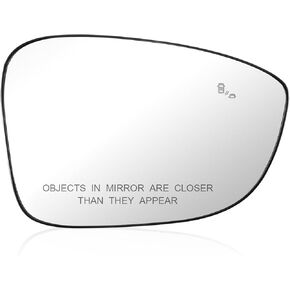 Right Passenger Side Mirror Glass with Heated and Blind Spot Fit for Honda Accord 2018 2019 2020 2021 2022 2023 2024 2025, Replace 76203-TVA-A21 in Kuwait