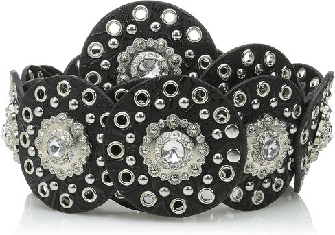 Nocona Belt Co. Women's Swival Clear Concho Belt in Saudi Arabia
