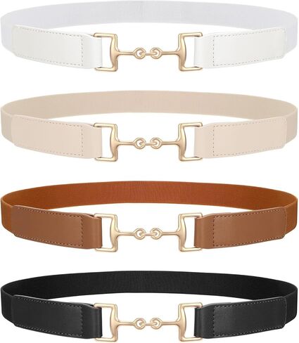 TRIWORKS Belts for Women Adjustable Skinny Elastic Belt for Dresses in Saudi Arabia