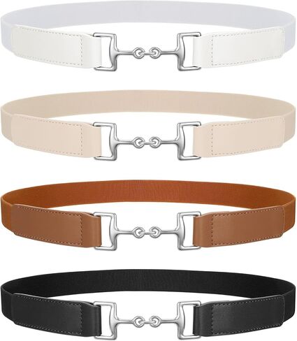 TRIWORKS Belts for Women Adjustable Skinny Elastic Belt for Dresses in Saudi Arabia