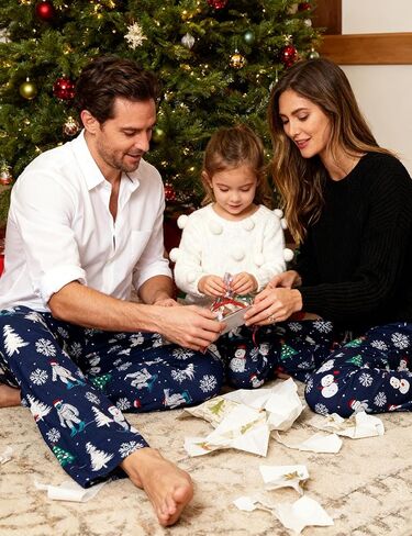 Vogseek Mens Christmas Pajama Pants Loose Men Lounge Pant Sleepwear with Pockets in Kuwait