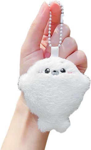 2PCS لطيف أفخم ختم المفاتيح، Kawaii ختم قلادة لمحبي الحيوانات حقائب اليد والمحافظ حقائب الظهر مفاتيح السيارة هدية عيد ميلاد in Kuwait