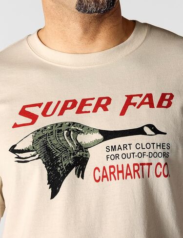 Carhartt Men's Relaxed Fit Lightweight Short-Sleeve Fab Graphic T-Shirt in Saudi Arabia