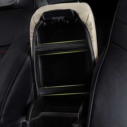 AOMSAZTO Console Covers for 2020 2021 2022 2023 2024 Toyota Coralla Armrest Covers for Toyota Coralla Beige in Saudi Arabia