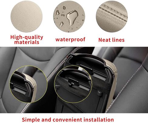 AOMSAZTO Console Covers for 2020 2021 2022 2023 2024 Toyota Coralla Armrest Covers for Toyota Coralla Beige in Saudi Arabia