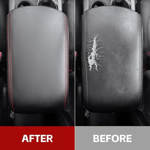 for Ford Explorer 2020-2025 Center Console Armrest Cover, Car Microfiber Leather Console Lid Protector for Explorer Interior Accessories (red) in Kuwait