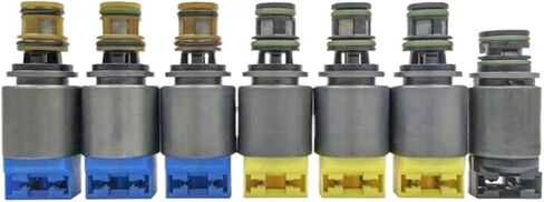 OEM ZF 6HP19 6HP26 الملف اللولبي عدة صمام الملف اللولبي انتقال 7 قطعة/المجموعة 1068298044 متوافق مع BMW 128i X5 X4 متوافق مع أودي S4-S8 A4 in Kuwait