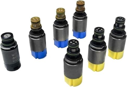 OEM ZF 6HP19 6HP26 الملف اللولبي عدة صمام الملف اللولبي انتقال 7 قطعة/المجموعة 1068298044 متوافق مع BMW 128i X5 X4 متوافق مع أودي S4-S8 A4 in Kuwait