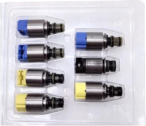 OEM ZF 6HP19 6HP26 الملف اللولبي عدة صمام الملف اللولبي انتقال 7 قطعة/المجموعة 1068298044 متوافق مع BMW 128i X5 X4 متوافق مع أودي S4-S8 A4 in Kuwait