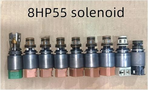 8HP55 ZF8HP55 0BK مجموعة الملف اللولبي للتحكم الأصلي 8HP55A ZF8HP55A متوافق مع BMW متوافق مع أودي A6 A7 A8 Q5 ناقل الحركة 8HP55 in Kuwait