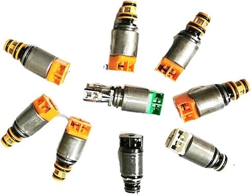 8HP55 ZF8HP55 0BK مجموعة الملف اللولبي للتحكم الأصلي 8HP55A ZF8HP55A متوافق مع BMW متوافق مع أودي A6 A7 A8 Q5 ناقل الحركة 8HP55 in Kuwait