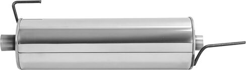 Exhaust Muffler Compatible with 2004-2008 Ford F-150 145" wheelbase 409 Stainless Steel Silvery in Saudi Arabia