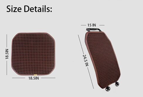 New Summer Cooling Ventilated Big Air Mesh Seat Cushion Pad for Car,Universal Breathable Vented Seat Cover Fits Car SUV Truck Van Pickup for Driving Seat(Black-SeatCushion-1Pcs) in Saudi Arabia