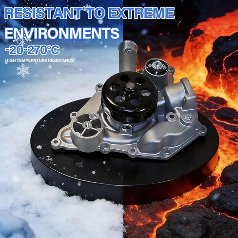 Maxfavor Engine Water Pump Kit AW9466 Compatible with BMW 1997-1998 540i 740i 1996-1998 740iL 1996-1997 840Ci Automotive Engine Water Pump in Saudi Arabia