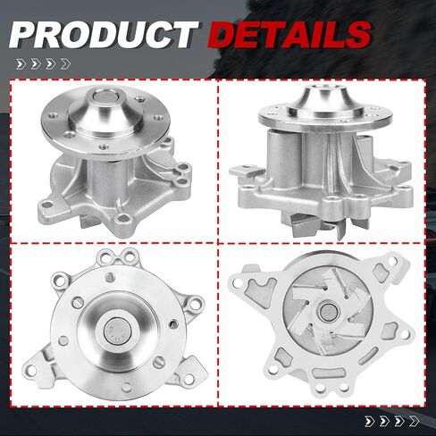 مضخة مياه المحرك للسيارات 1610029146 متوافقة مع Pontiac Vibe GT 2003-2004/2006 متوافقة مع Toyota Celica GTS 2000-2005 L4 Corolla XRS 2005-2006 Matrix XRS 2003-2006 in Saudi Arabia