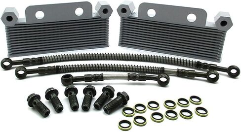 Double Oil Cooler For Zongshen Daytona 190cc LXR DHZ Pit Dirt Bike in Kuwait