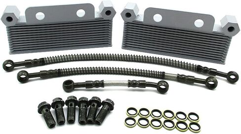 Double Oil Cooler For Zongshen Daytona 190cc LXR DHZ Pit Dirt Bike in Kuwait
