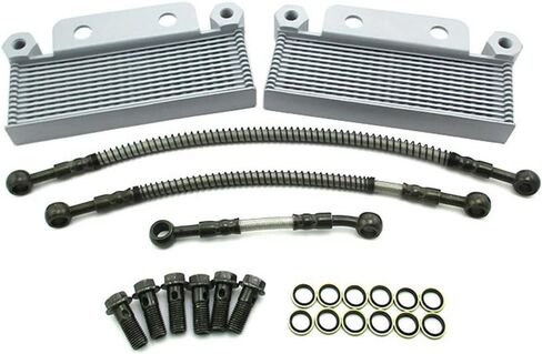 Double Oil Cooler For Zongshen Daytona 190cc LXR DHZ Pit Dirt Bike in Kuwait