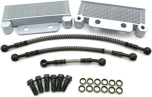 Double Oil Cooler For Zongshen Daytona 190cc LXR DHZ Pit Dirt Bike in Kuwait