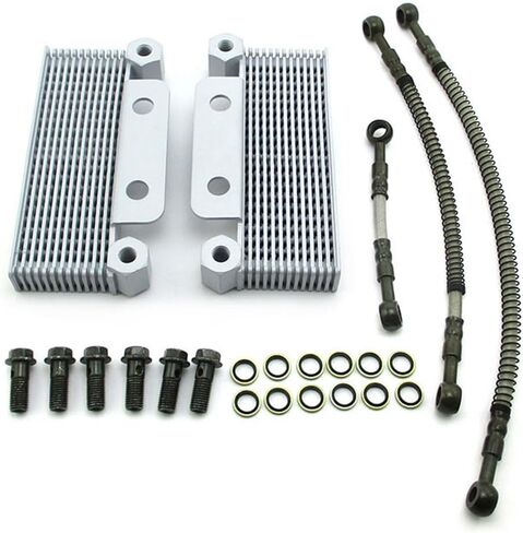 Double Oil Cooler For Zongshen Daytona 190cc LXR DHZ Pit Dirt Bike in Kuwait