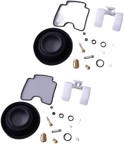 2 Sets Motorcycle Carburetor Repair Kit Diaphragm Float Compatible With V 1100 XVS1100 2005 2004 2003 2002 2001 2000 1999 in Kuwait