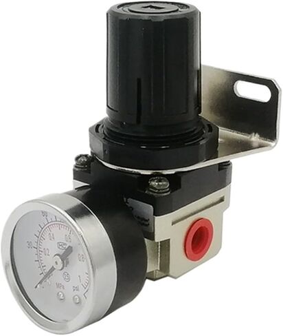 1pcs AR5000-06 AR5000-10 AR4000-04 AR4000-06 Pneumatic Air Pressure Regulator Relief Valve Thread G1/2 G3/4 G1 Air Treatment Unit(AR4000-06) in Saudi Arabia