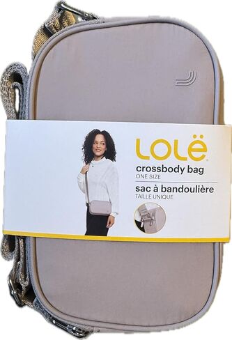 حقيبة كروس نسائية من Lolë، محفظة كتف يومية خفيفة الوزن، حزام قابل للتعديل، ملابس سفر وكاجوال، مقاس واحد in Kuwait