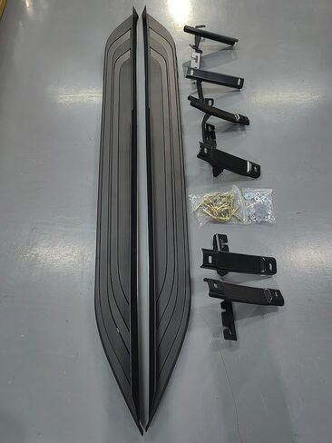 US Stock Running Boards Fit for Toyota RAV4 2019 2020 2021 2022 2023 2024 2025, Anti-Slip Textured Surface, Nerf Bars Side Steps Accessories All Black in Saudi Arabia