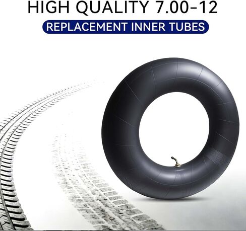 7.00-12, 7.00R12 Inner Tube with Bent Valve Stem for Lawn & Garden Tractors and Utility Vehicles in Kuwait