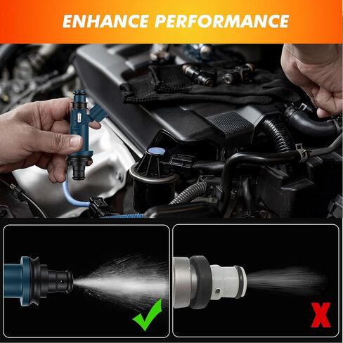 1997-2004 6Pcs Fuel Injectors Compatible for Toyota Camry Avalon Sienna Solara Highlander 1998-2004, for Lexus ES300 RX300 1997-2003 3.0L V6 Replace 23209-20020 23250-20020 23209-0A010 842-12235 in Saudi Arabia
