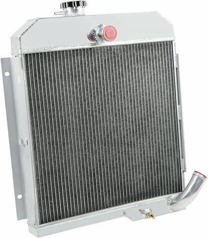 3 Row Aluminum Radiator Compatible with 1965-1971 Jeep CJ5 CJ6 DJ5 DJ6 Base 3.7L V6 in Saudi Arabia