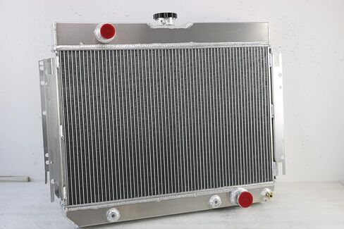 CU289 4 Row Core Radiator For Chevy Chevelle Bel Air Impala El Camino Biscayne ALL ENGINES 1963 1964 1965 1966 1967 1968 Full Aluminum Radiators in Saudi Arabia