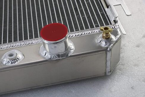CU289 4 Row Core Radiator For Chevy Chevelle Bel Air Impala El Camino Biscayne ALL ENGINES 1963 1964 1965 1966 1967 1968 Full Aluminum Radiators in Saudi Arabia