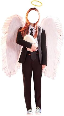 KIRA KIRA Anime Movie Cosplay Doki-R Man Angel Cosplay Costume Uniform Outfit Suits Halloween Costume in Saudi Arabia