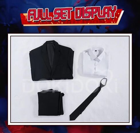 KIRA KIRA Anime Movie Cosplay Doki-R Man Angel Cosplay Costume Uniform Outfit Suits Halloween Costume in Saudi Arabia