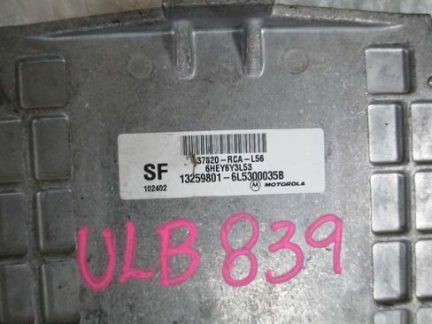 وحدة التحكم ECM للمحرك تناسب 2003 03 متوافقة مع Honda Accord 37820-متوافقة مع RCA-L56 37820متوافقة مع RCAL56 in Saudi Arabia