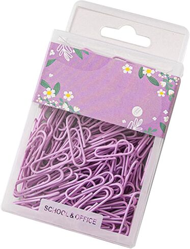 70 Pcs Paper Clips, Portable Binding Paperclips Cute Metal Bookmark Binding Clips Small Paper Clips Reusable Office Binding Clips Clamp for Organizing Documents, Papers (03) in Saudi Arabia