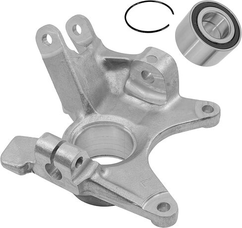 Caltric Front Left Knuckle with Ball Bearing & Circlip Compatible with Can-Am Defender MAX HD7 HD9 2022 / PRO HD10 XT 2020-2022 / HD8 XT Cab 2017-2021 / MAX HD8 XT DPS 2018-2021 in Saudi Arabia